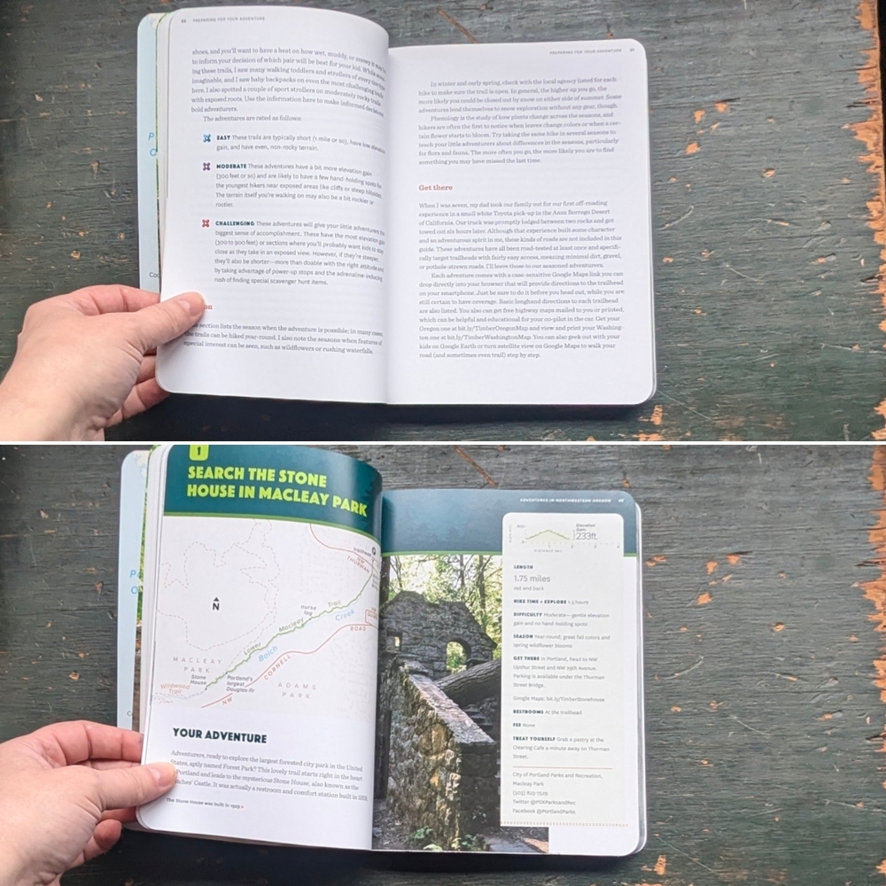 Oregon & Washington 50 Hikes with Kids book by Wendy Gorton, Like New - Picture 6 of 10